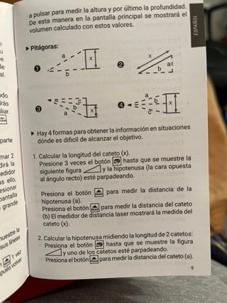 Medidor Distancia Láser Wolfpack 50m