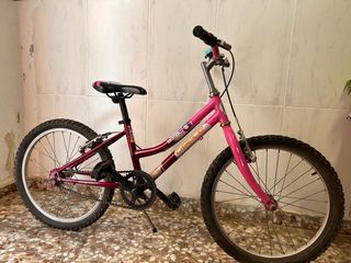 Bicicleta niña rosa 7-8 años