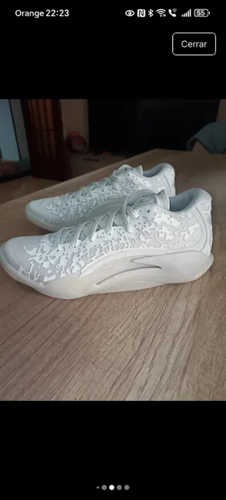 Zapatillas Jordan Zion Blancas y Verdes