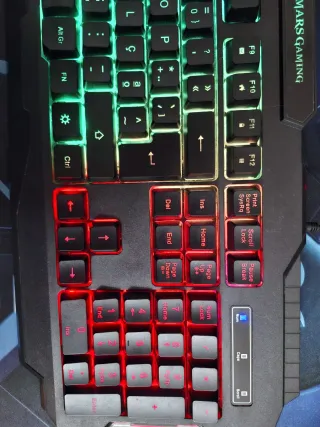 Teclado Mars Gaming RGB