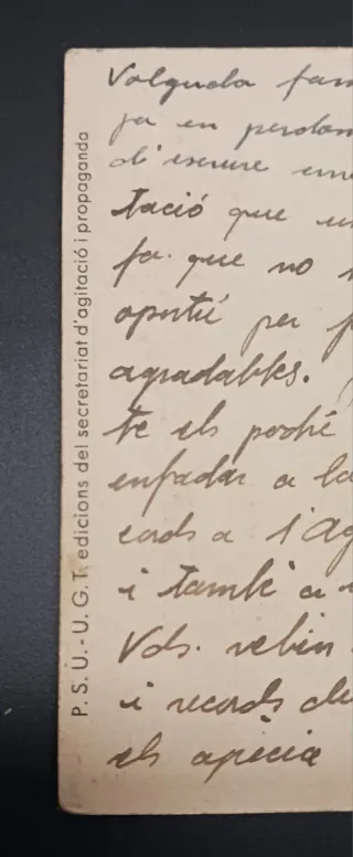 Cartel Propaganda UGT Guerra Civil