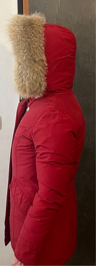 Giacca invernale Woolrich rossa