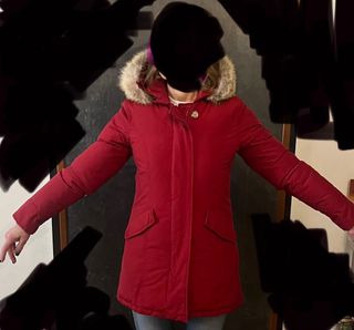 Giacca invernale Woolrich rossa