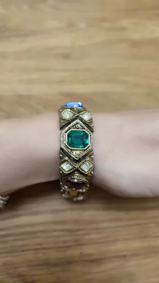 Pulsera MOGHUL vintage estilo victoriano