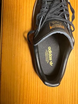 Adidas Stan Smith Negras Doradas