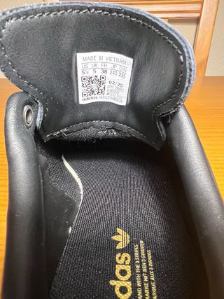 Adidas Stan Smith Negras Doradas