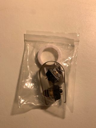 Teclado Mecânico Cinza e Laranja