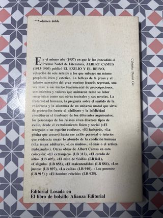 Libros Albert Camus