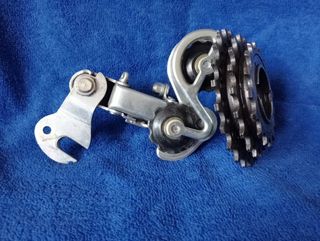 Piñón 3 velocidades y cambio Triplex bici antigua