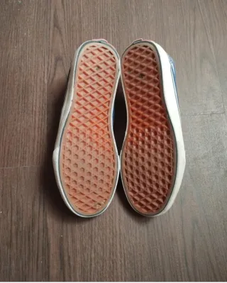 Zapatillas Vans Azul y Blanco