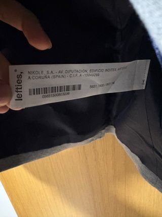 Americana gris Lefties