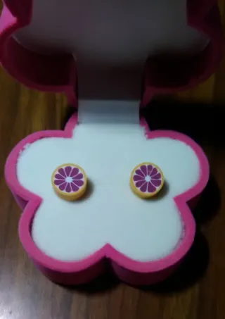 Pendientes de pomelos antialergicos / earrings / b