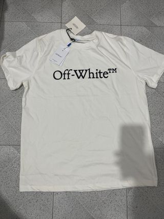 Camiseta Off-White Talla XL Blanca