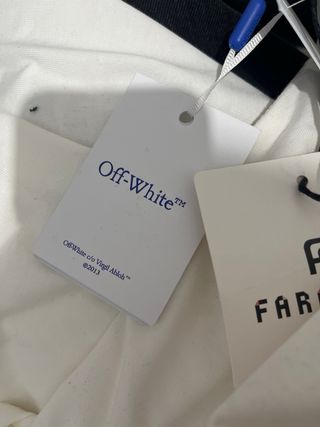 Camiseta Off-White Talla XL Blanca