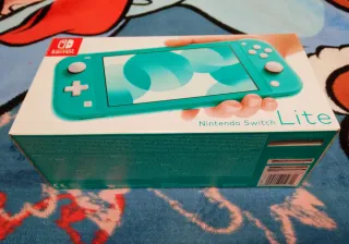 Scatola Nintendo Switch Lite Turchese
