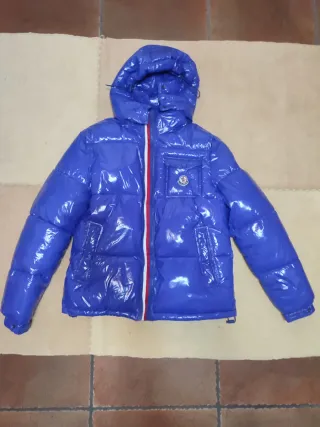 Chaqueta Moncler Azul Brillante