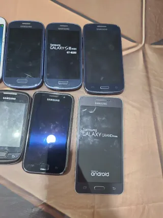 Lote móviles Samsung para colección