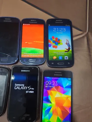 Lote móviles Samsung para colección