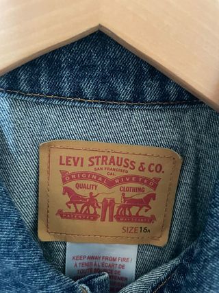 Chaqueta Vaquera Levi's Talla 16 Años