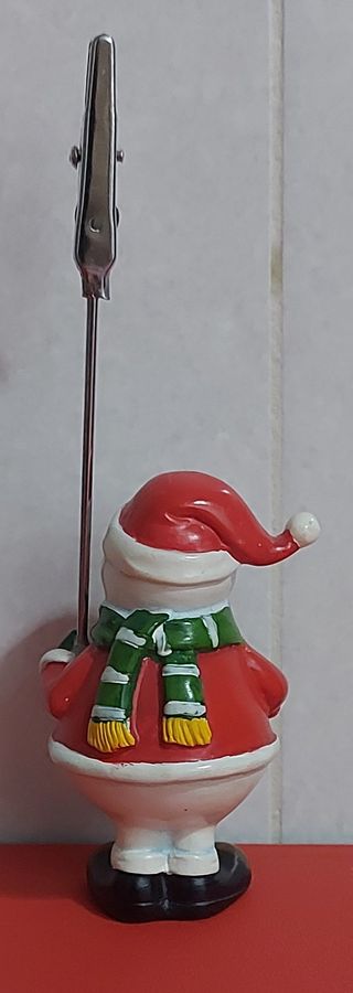 Portatarjetas natalizio pupazzo di neve