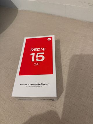 Redmi 15 5G con batería 7000mAh