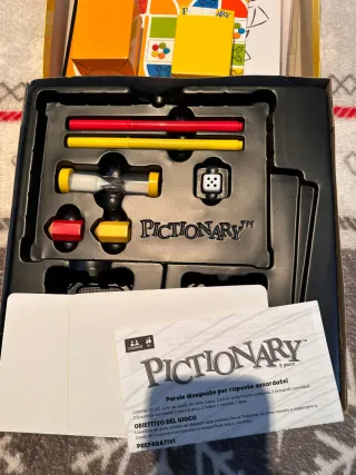 Pictionary Juego de Mesa En ITALIANO