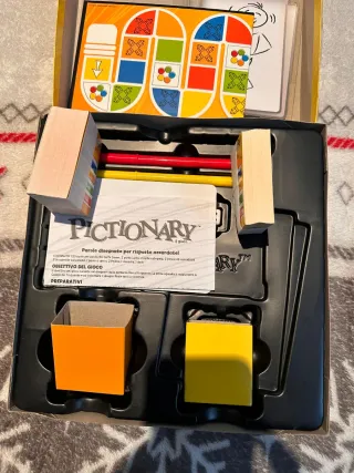 Pictionary Juego de Mesa En ITALIANO