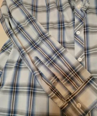 Blusas mujer azul y blanco