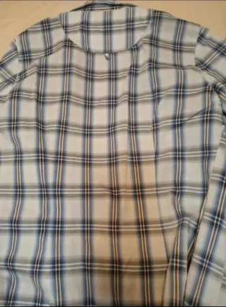 Blusas mujer azul y blanco