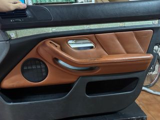 Paneles Puerta BMW E39 Marrón/Negro