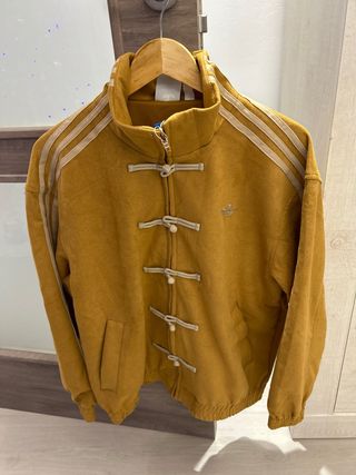 Chaqueta Adidas Oversize Beige/Amarilla