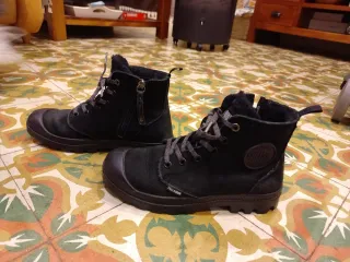 Botas Palladium Piel negra