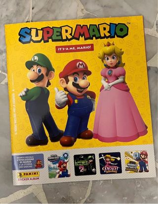 Album figurine Super Mario Panini Nuovo