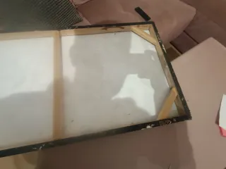 Cuadro abstracto moderno grande