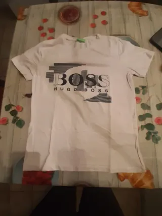 Maglietta Hugo Boss Bianca Uomo