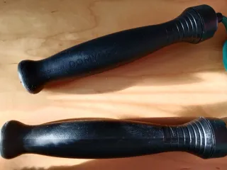 Comba de saltar verde/ Entrenamiento/ Cardio