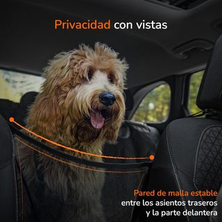 Manta protectora asiento trasero coche perro