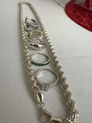 Lote Joyería Plata 925 - Oferta