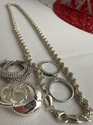 Lote Joyería Plata 925 - Oferta