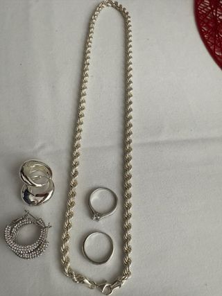 Lote Joyería Plata 925 - Oferta
