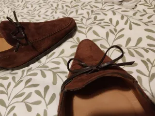 Zapatos Balenciaga Ante Marrón T39