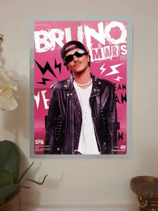 Quadro Bruno Mars
