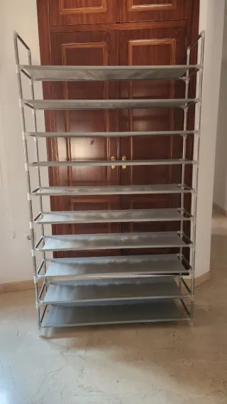 Estantería zapatero 10 baldas