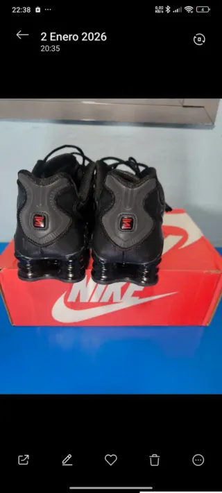 Zapatillas Nike Shox TL Negras