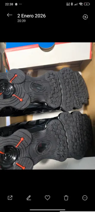 Zapatillas Nike Shox TL Negras