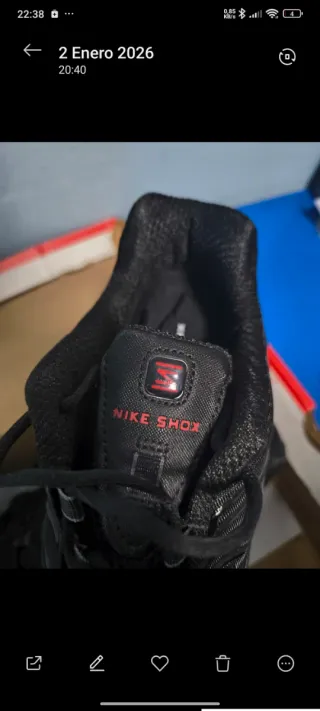 Zapatillas Nike Shox TL Negras