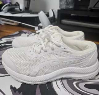 Zapatillas de deporte ASICS blancas para niño