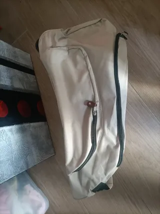 Maleta pequeña beige