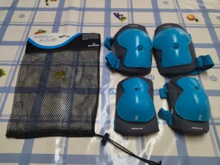 Kit Protección Infantil Btwin Rodillas y Codos