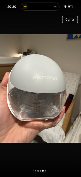 Sacaleches doble Momcozy mobile flow M9 inhalambri